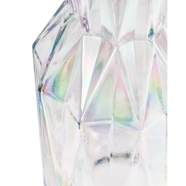 PolsPotten Glass Folds Vase - L - Multi