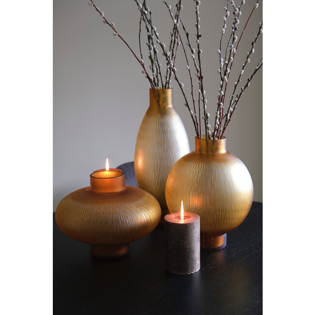 B-Living Luzern Vaas amber (h35 d27,5)