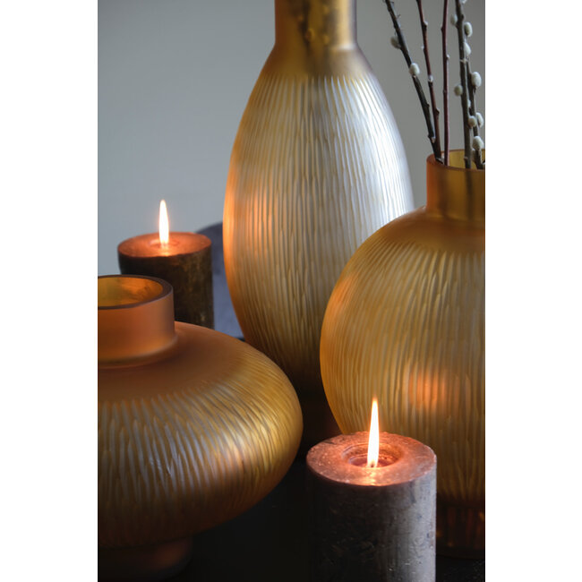B-Living Luzern Vaas amber (h35 d27,5)