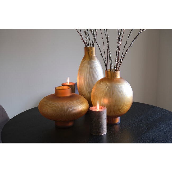 B-Living Luzern Vaas amber (h35 d27,5)