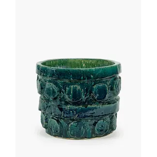 Serax SIERPOT L BLAUW GROEN LOOK AT ME