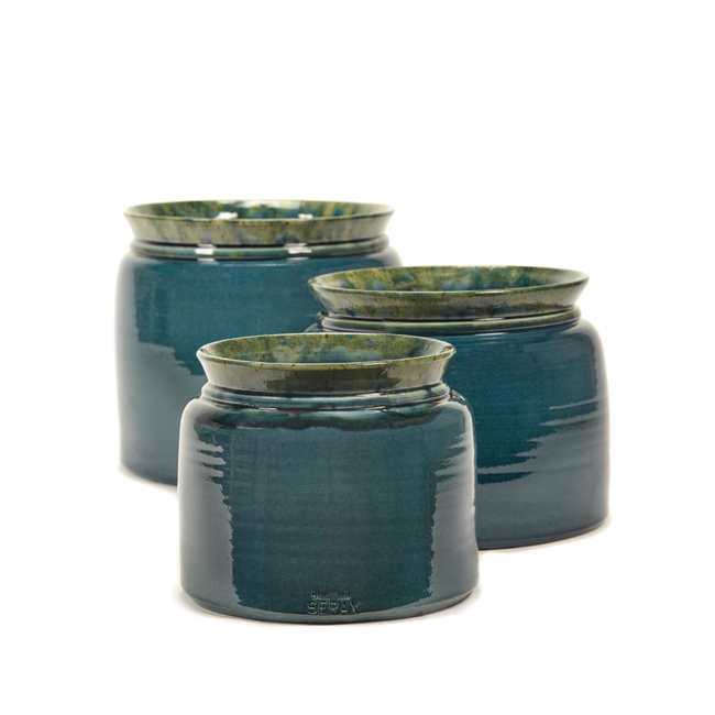 Serax FLOWER POT L REACTIVE BLUE