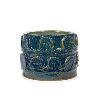Serax POT DE FLEURS M BLEU VERT LOOK AT ME