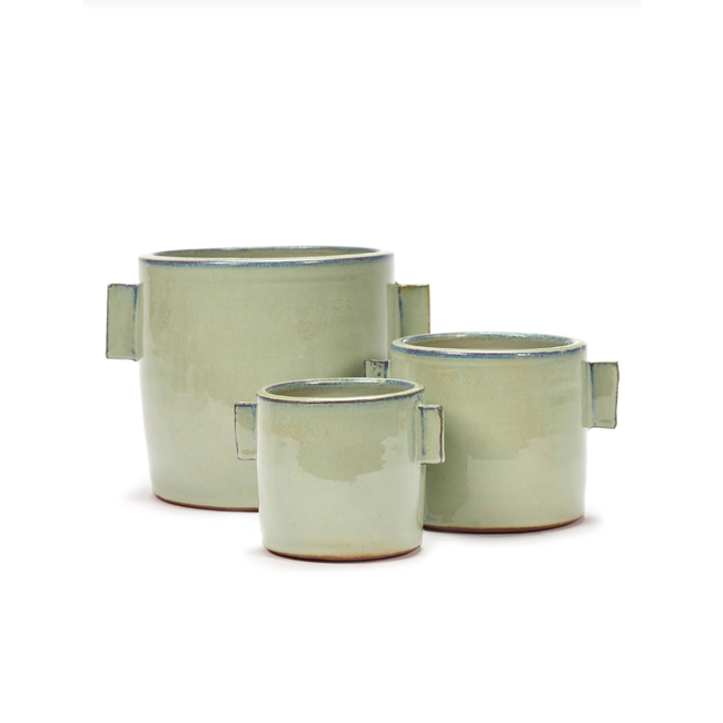 Serax POT DE FLEURS S EMAILLE GRIS