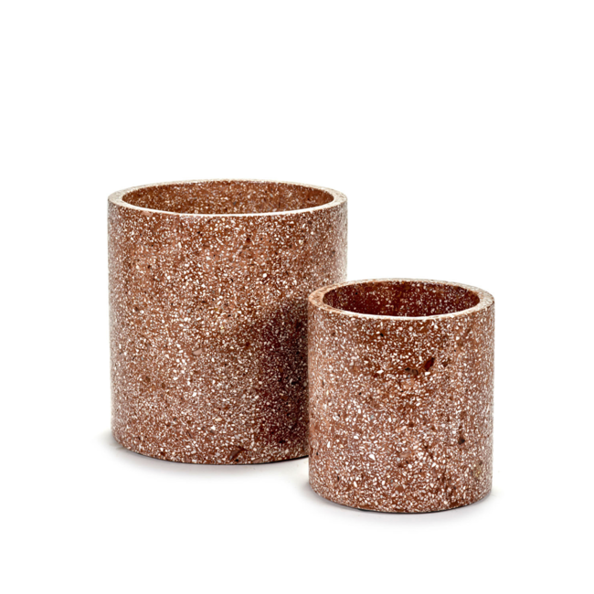 Serax POT TERRAZZO S BROWN