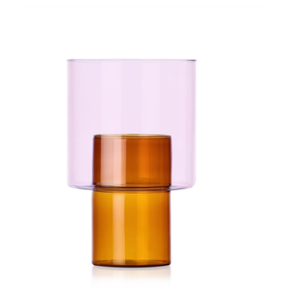 Ichendorf Milano Boreale vase B amber-pink