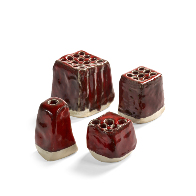 Serax Vase L Red Pique-fleurs