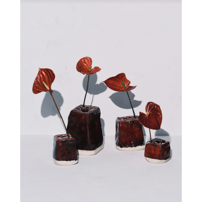 Serax Vase L Red Pique-fleurs