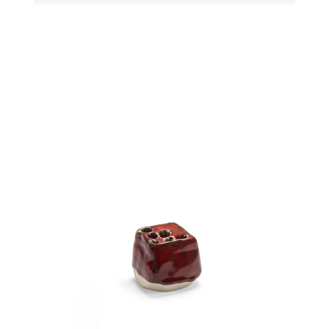 Serax Vase S Red Pique-fleurs