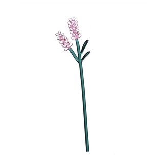 Ichendorf Milano Botanica glass flower pink lavender