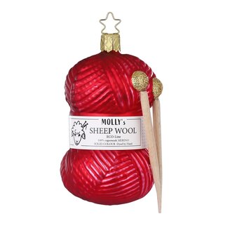 Inge Knitting Joy red