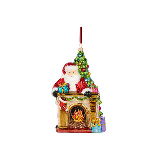 Art Studio SANTA, TREE AND FIREPLACE (S1030)