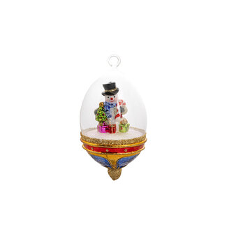 Art Studio SNOWMAN IN DOME (S866)