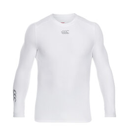 Canterburry Thermoreg Long Sleeve Top Sr-WHITE