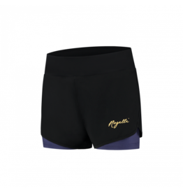 Rogelli Ds RunningShort Indigo Zwart/Paars