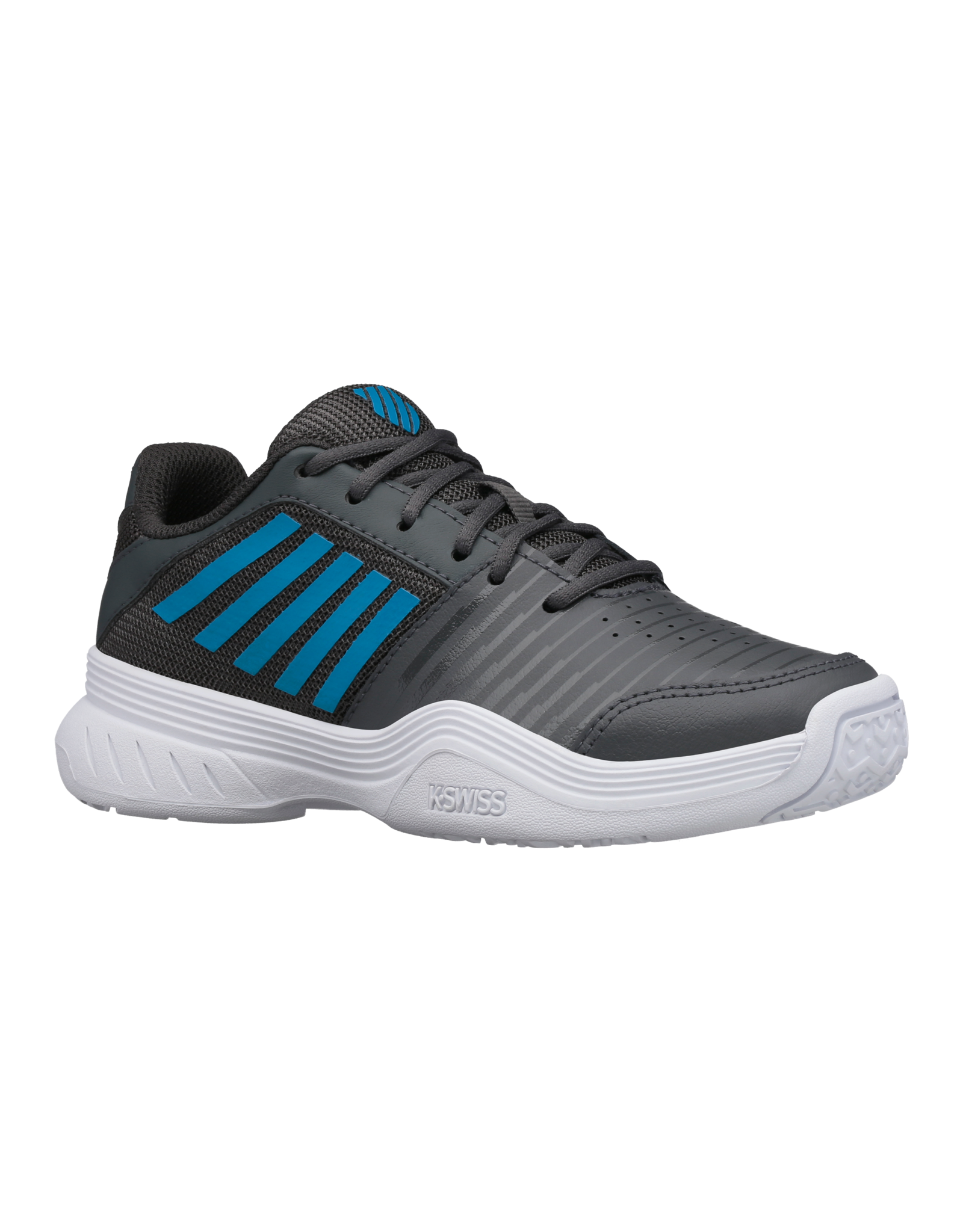 K-swiss JUNIOR-KS TFW COURT EXPRESS OMNI-DARK SHAD/WHT/SWED BLUE