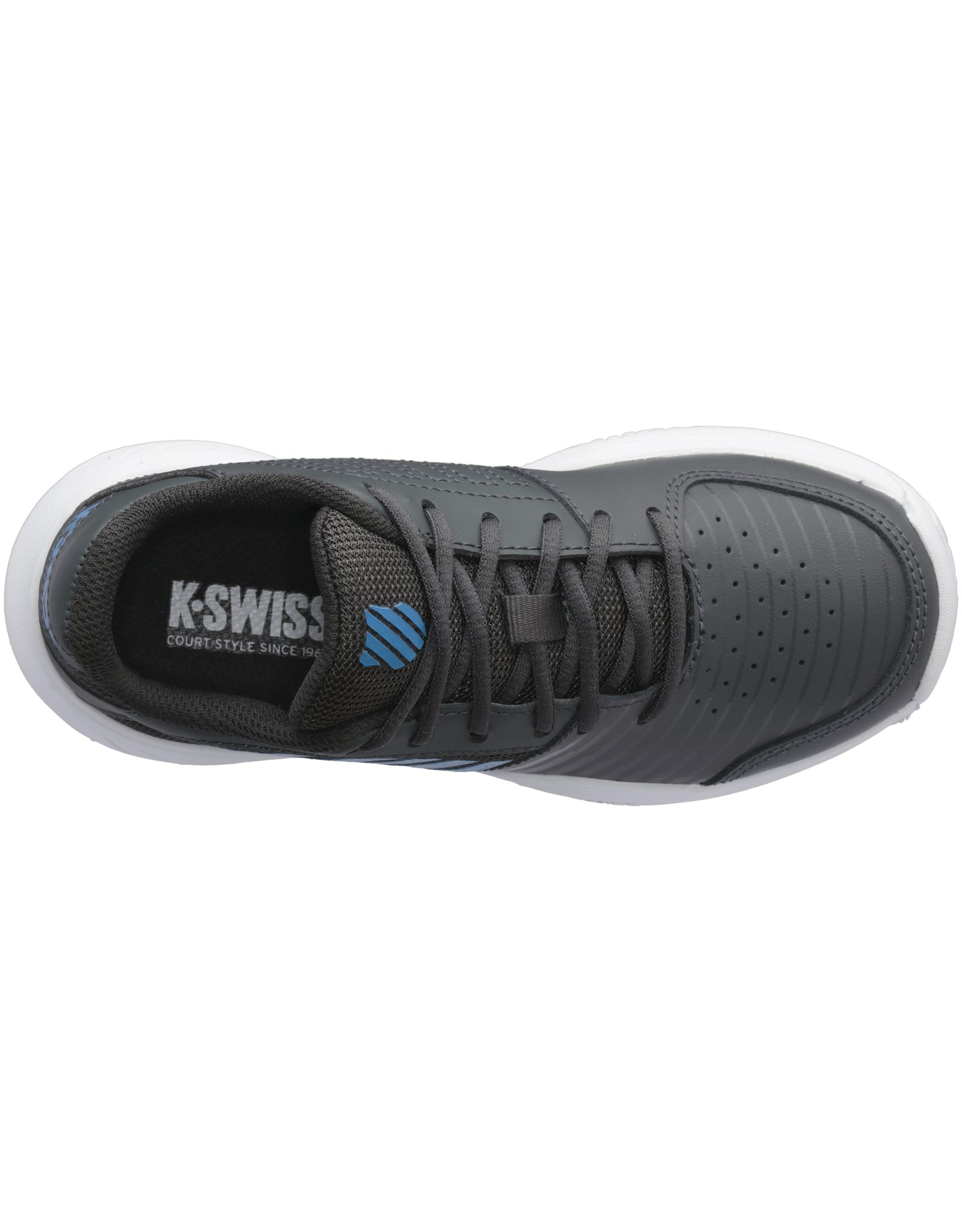 K-swiss JUNIOR-KS TFW COURT EXPRESS OMNI-DARK SHAD/WHT/SWED BLUE