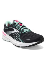 Brooks Adrenaline GTS 21-Dames-Black/Pink/Yucca