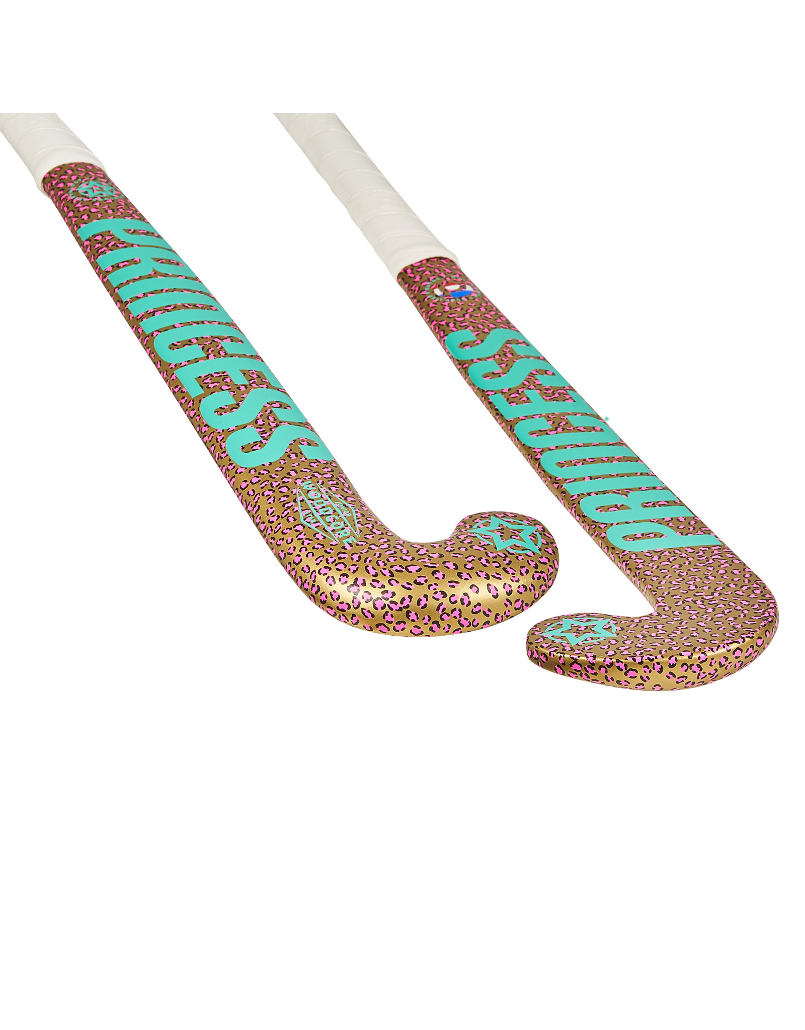 Princess Princess Jr. Woodcore Leopard Gold/aqua