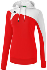 Erima CLUB 1900 2.0 hoodie-red/white-Dames