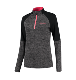 Rogelli Ds Runningtop LM Enjoy melange/zwart/roze