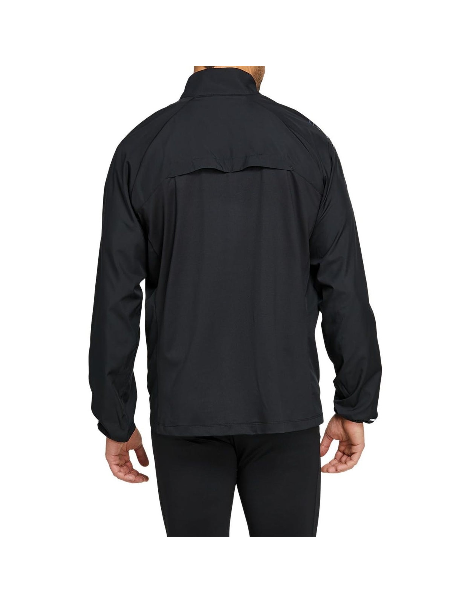 Asics ICON JACKET-Heren-PERFORMANCE BLACK/CARRIER GREY