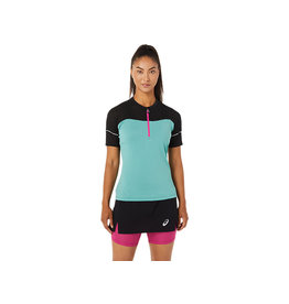 Asics FUJITRAIL TOP-Dames-SAGE/PERFORMANCE BLACK