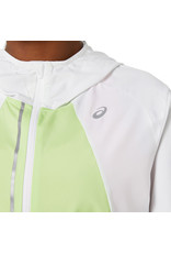 Asics LITE-SHOW JACKET-Dames-BRILLIANT WHITE/LIME GREEN