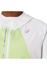 Asics LITE-SHOW JACKET-Dames-BRILLIANT WHITE/LIME GREEN