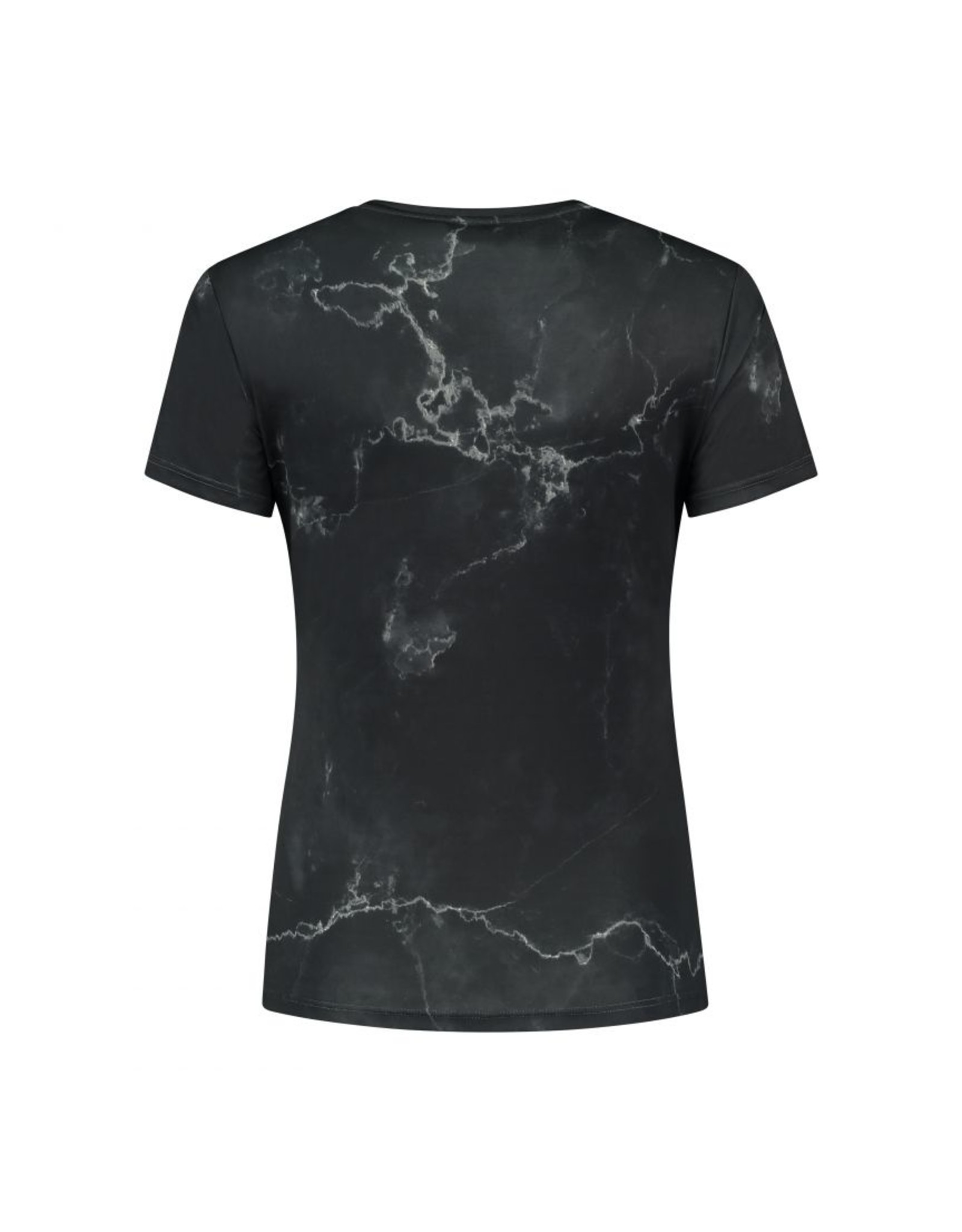 Rogelli Ds Running T-shirt Marble Zwart