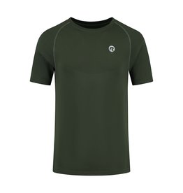 Rogelli Running T-shirt Essential Army Green