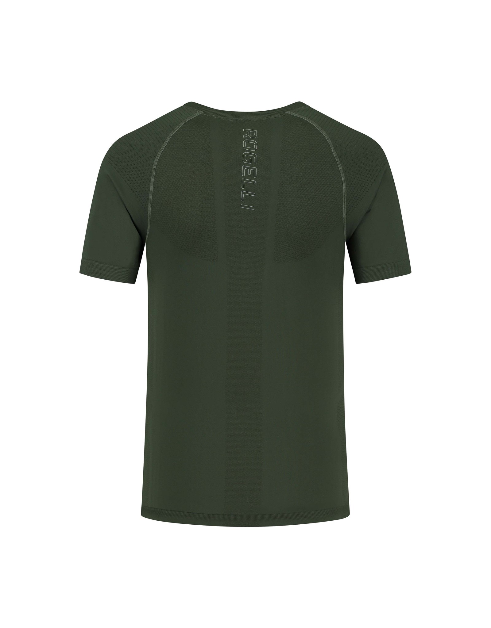 Rogelli Running T-shirt Essential Army Green