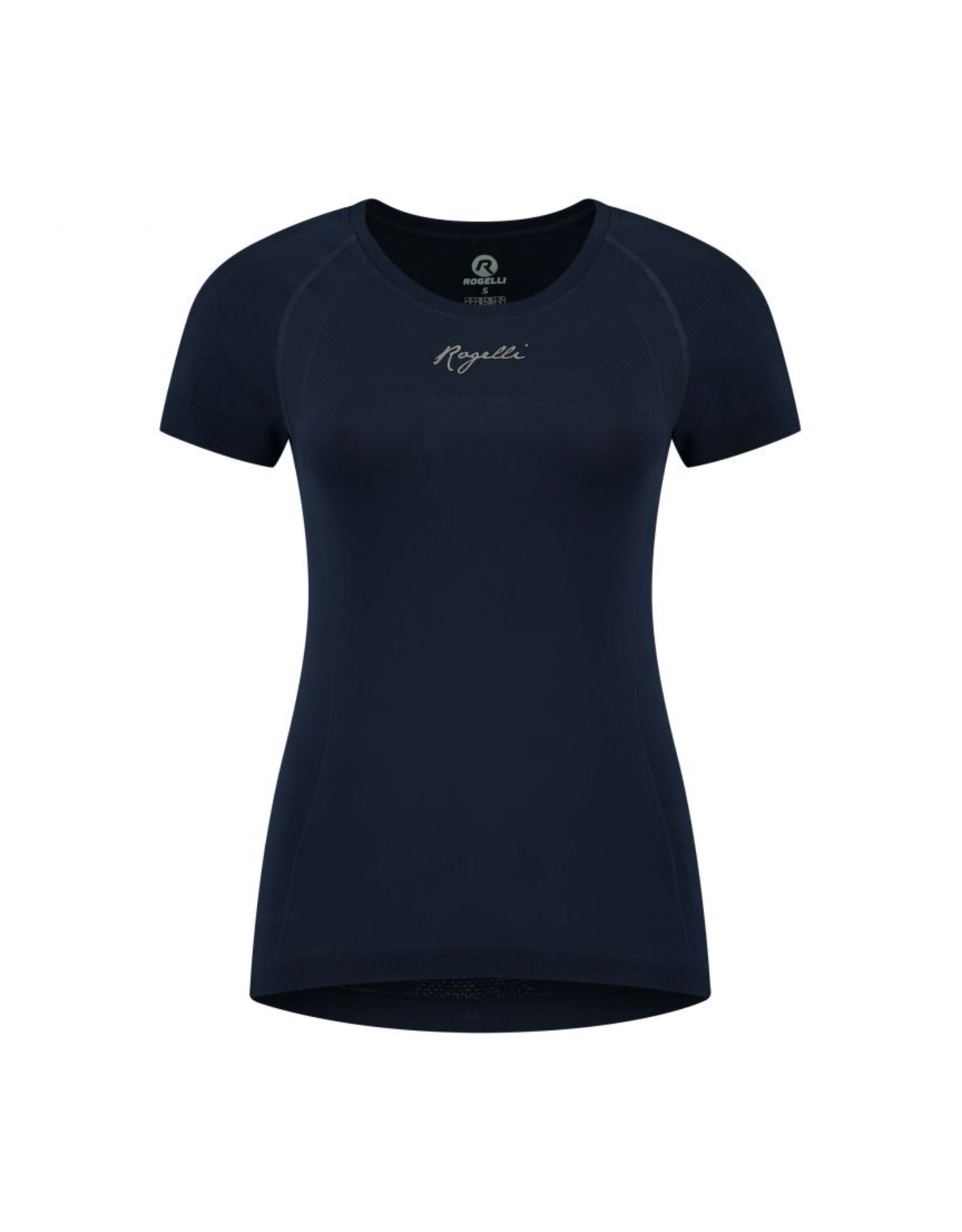 Rogelli Ds Running T-shirt Essential Blauw-Melange