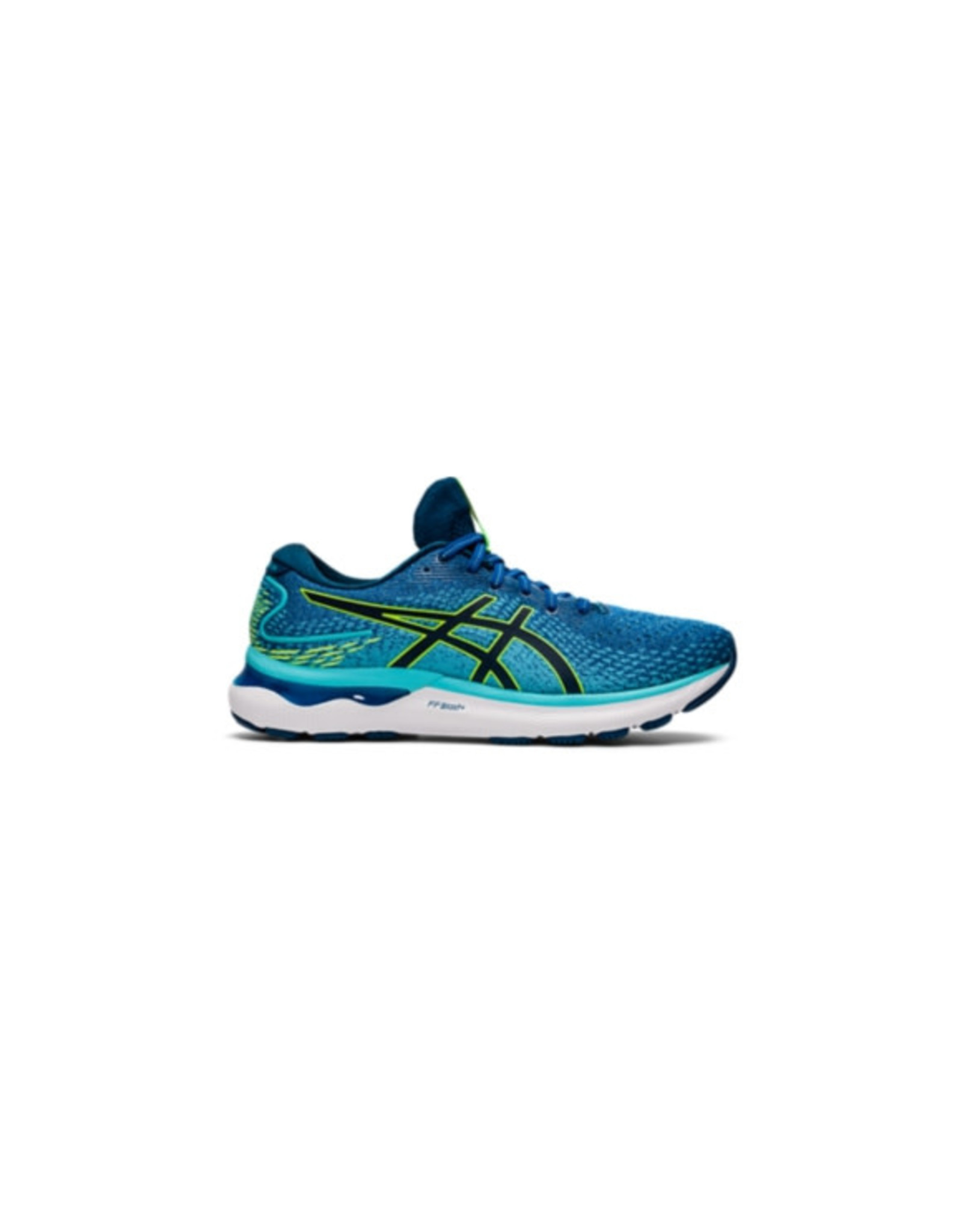 Asics GEL-NIMBUS 24-LAKE DRIVE/HAZARD GREEN-Heren