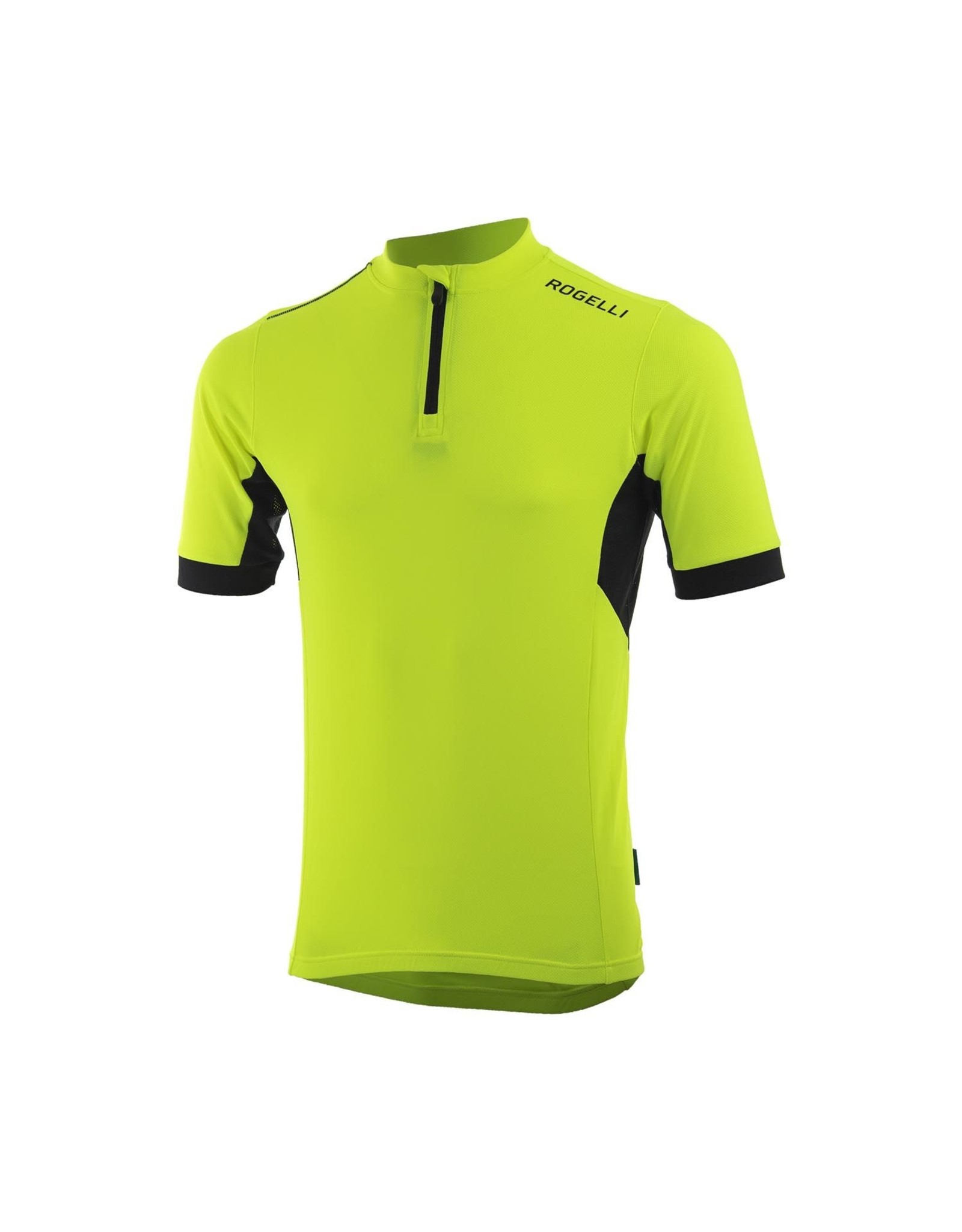 Rogelli Wielershirt KM Perugia2.0 Fluor/Zwart