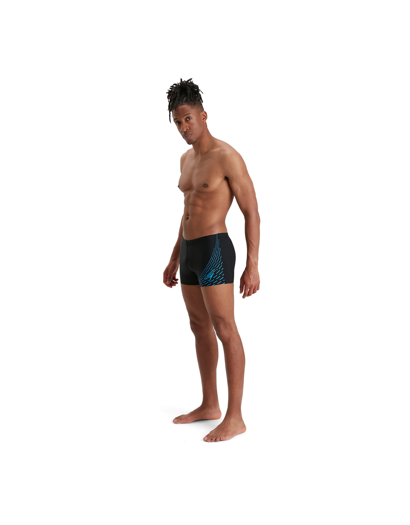 Speedo ECO MEDLEY LOGO AQSH BLA/BLU