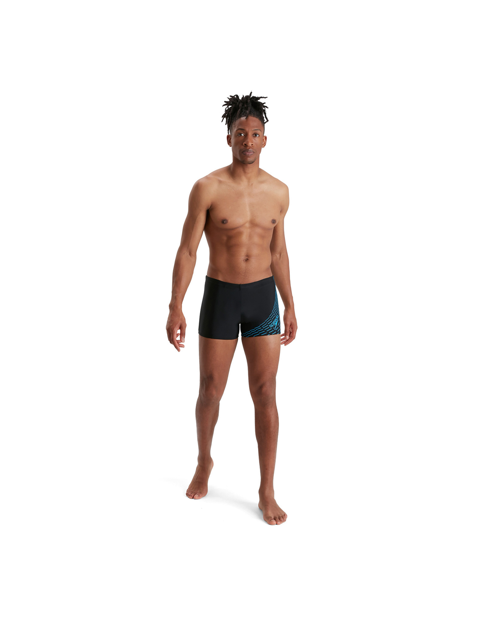 Speedo ECO MEDLEY LOGO AQSH BLA/BLU