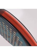 Reece Xplorer Attack Padel Racket-Black-Petrol-Neon Orange
