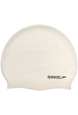 Speedo FLAT SIL CAP WHITE