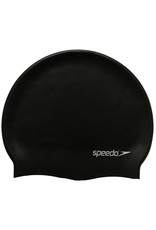 Speedo FLAT SIL CAP BLA
