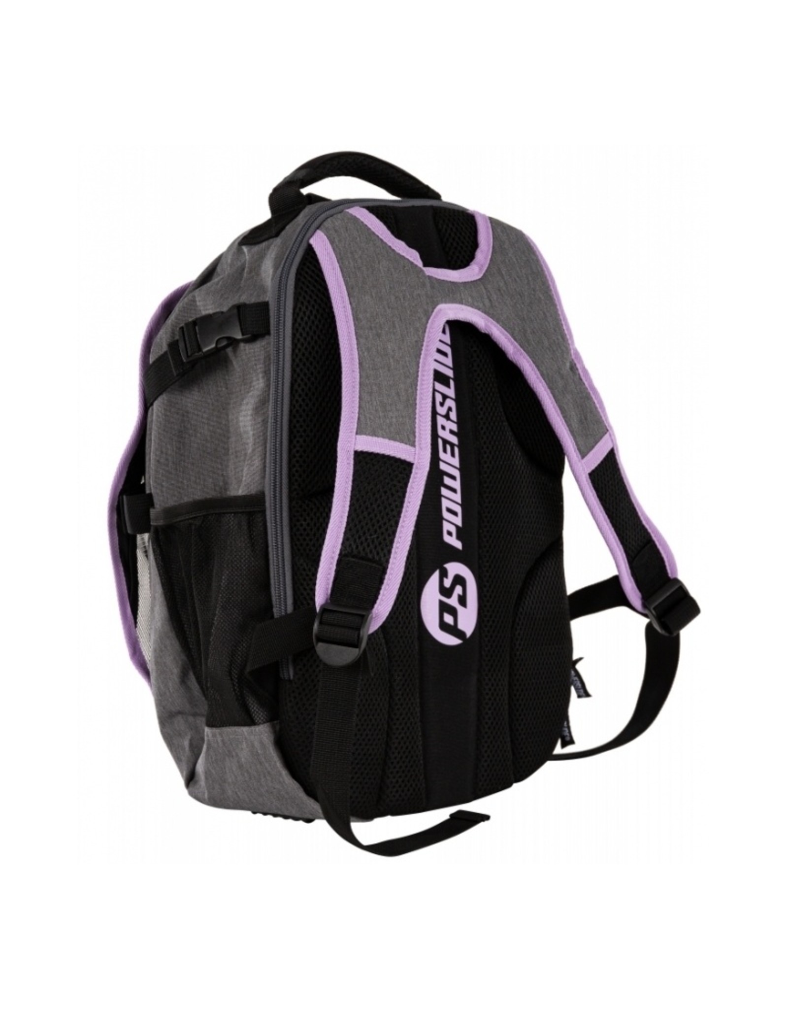 Powerslide Fitness Backpack, Dark grey/Purple