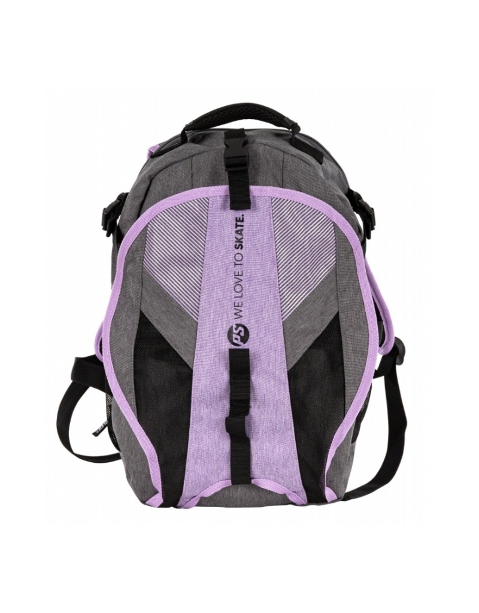 Powerslide Fitness Backpack, Dark grey/Purple