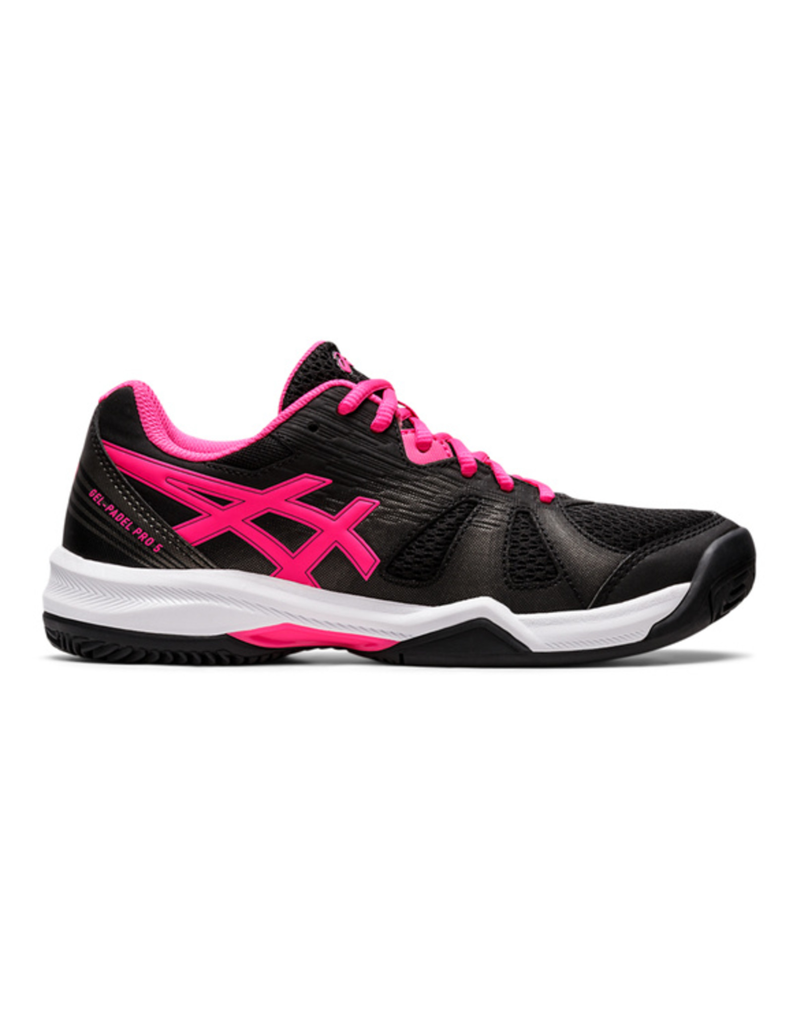 Asics GEL-PADEL PRO 5-BLACK/PINK GLO-Dames