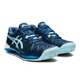 Asics GEL-RESOLUTION 8 CLAY-LIGHT INDIGO/CLEAR BLUE-Dames