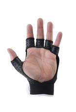 The Indian Maharadja The Indian Maharadja Glove shell half finger [left]-black