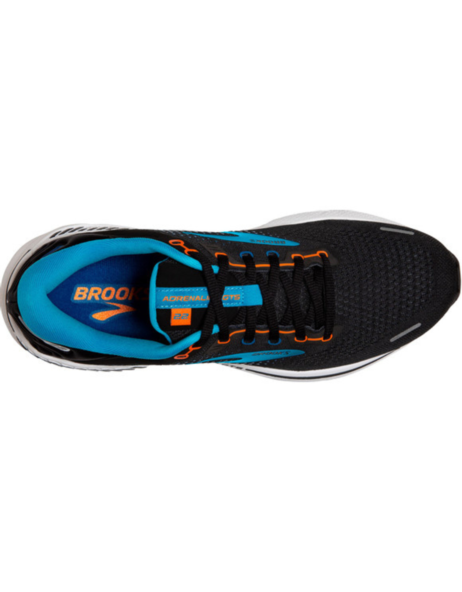 Brooks Adrenaline GTS 22-Black/Blue/Orange-Heren