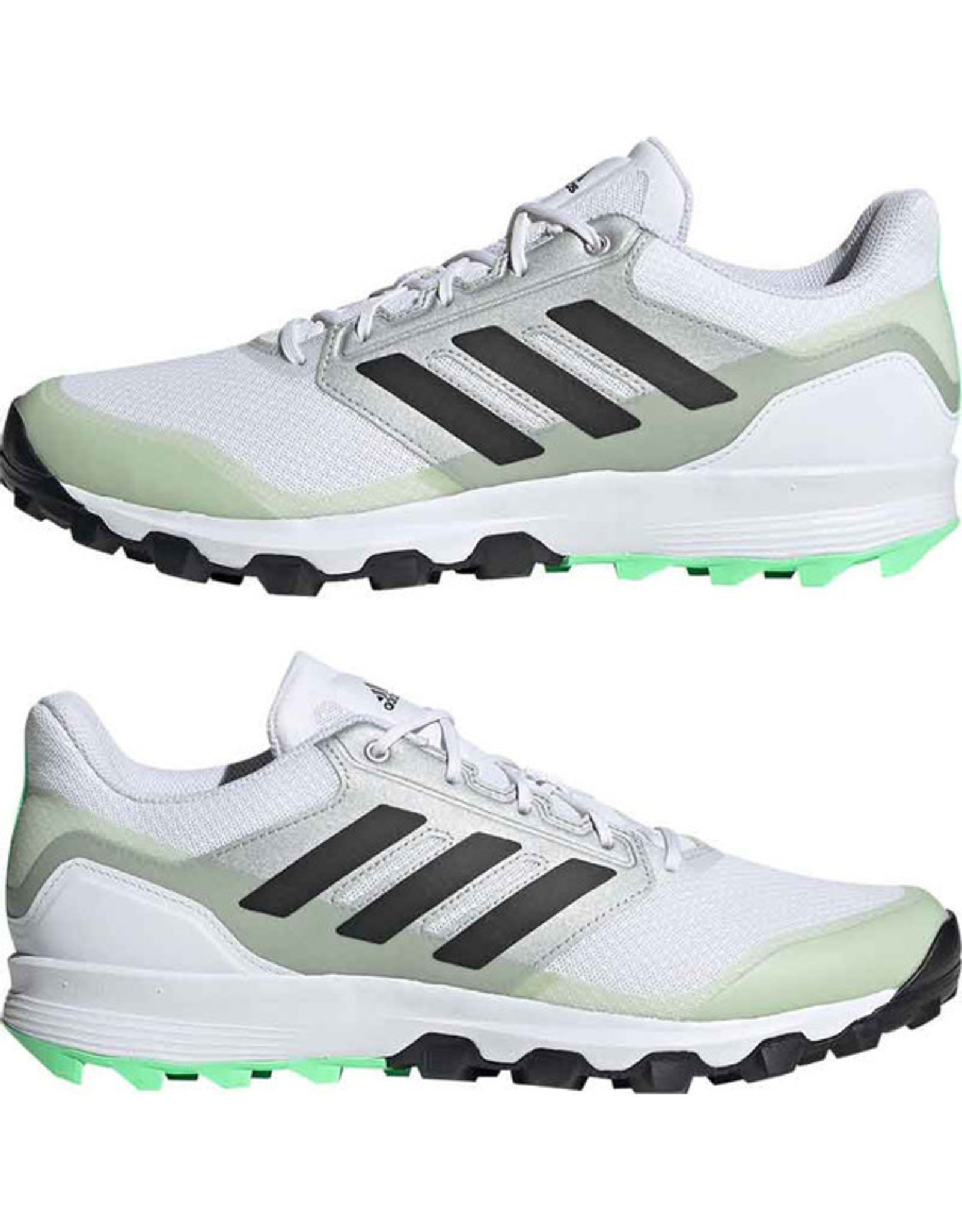 Adidas Flexcloud 2.  white/black/lin green