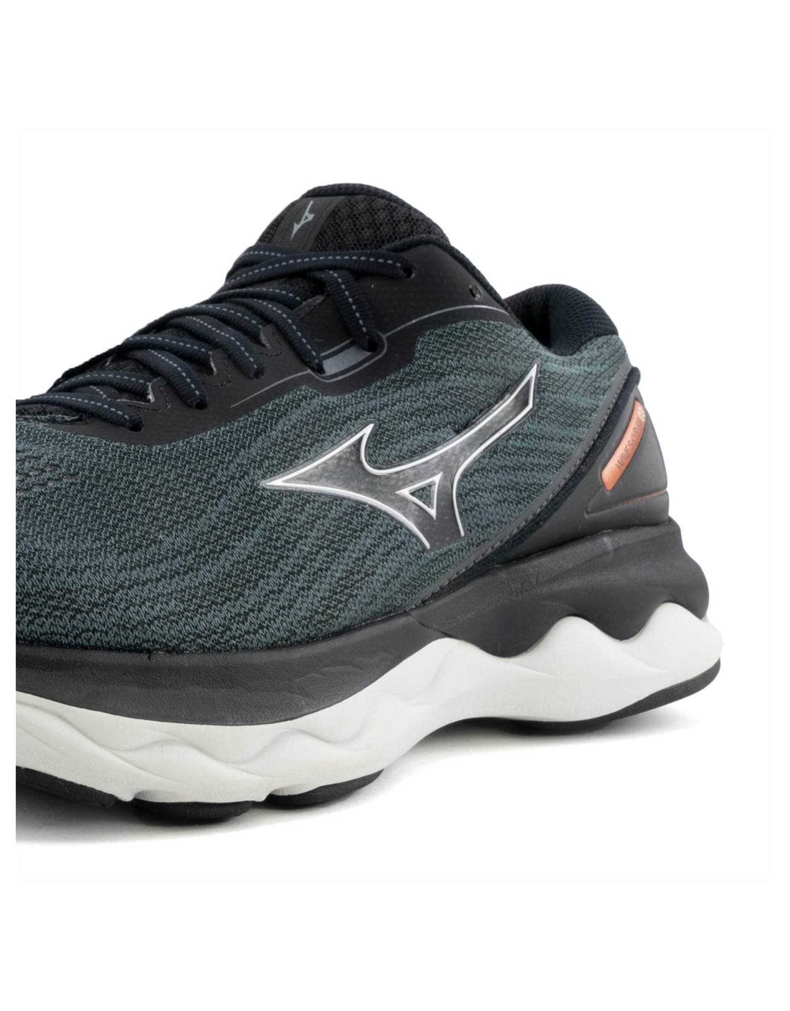 Mizuno WAVE SKYRISE 3-Heren-Blk/Silver/OrangeCopper