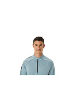 Asics ICON LS 1/2 ZIP-Heren-LIGHT STEEL/PERFORMANCE BLACK