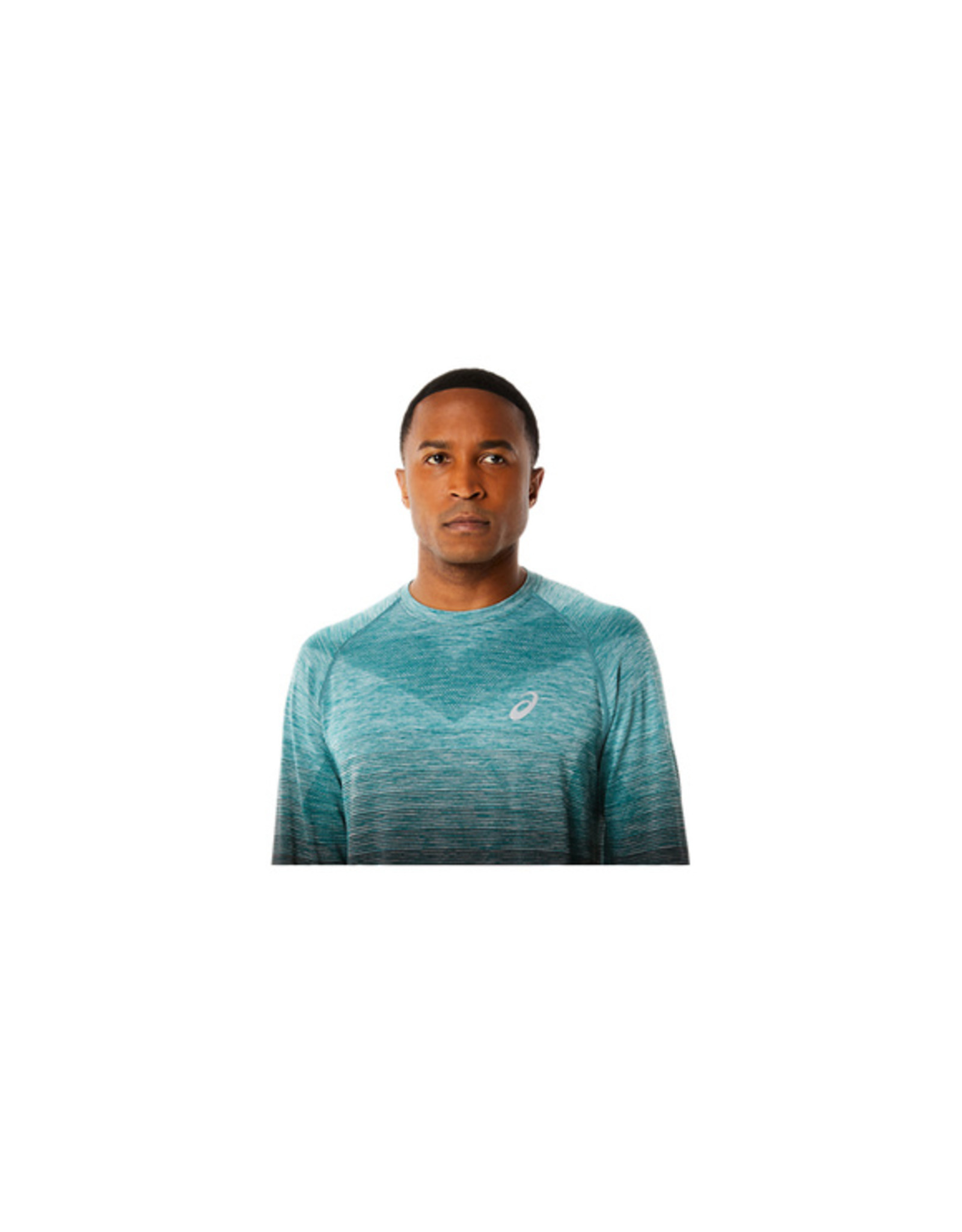 Asics SEAMLESS LS TOP-VELVET PINE/PERFORMANCE BLACK-Heren